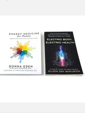 Energy Medicine For Women & Electric Body Electric Health Healing Book Bundle